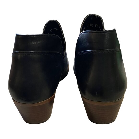 Vialibera Womens Leather Booties Size 8 Dark Academia Western Boho Hipster - Picture 3 of 8